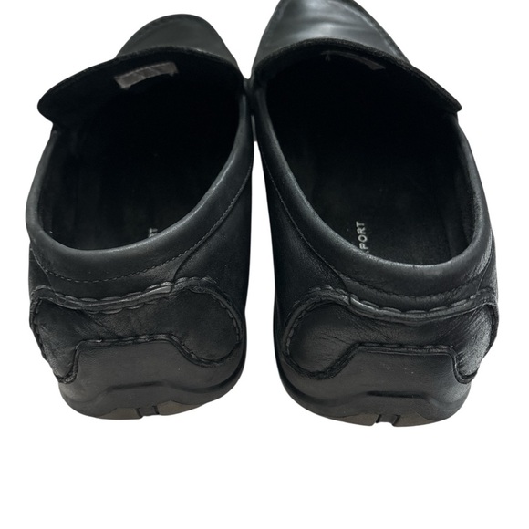 Rockport Loafers, Black Leather, Size Men’s 12M, Good Condition, Sole’s Perfect - Picture 3 of 7